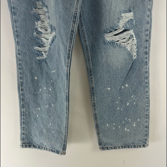 No Boundaries Super High Rise Relax Fit Jeans size 17 - Picture 3 of 10